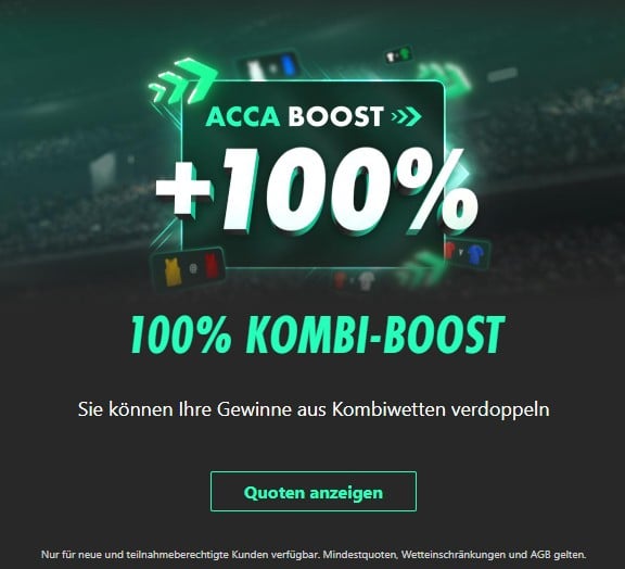 bet365 Kombiboost
