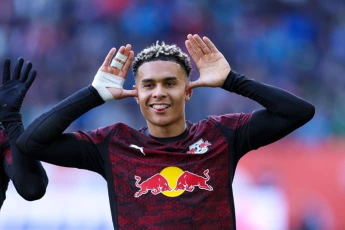 Antonio Nusa / RB Leipzig VfB Stuttgart Prognose (© ddp media GmbH/Alamy Live News) RB Leipzig VfB Stuttgart Tipp