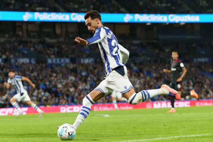 Brais Mendez / Real Sociedad Athletic Bilbao Prognose (© Mickael DUCINT) Real Sociedad Athletic Bilbao Tipp