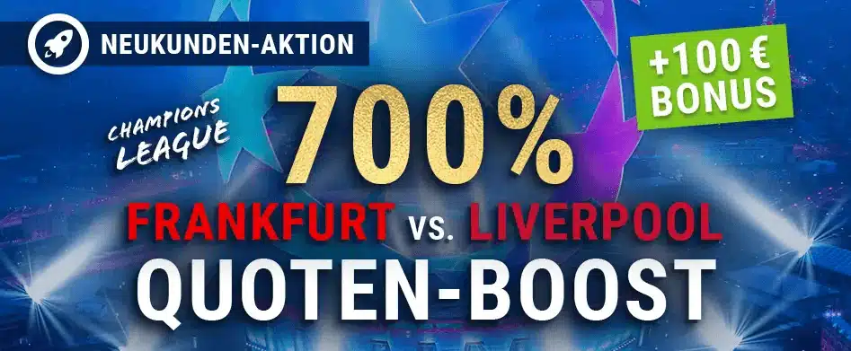 Champions League Quotenboost bei Bet-at-Home