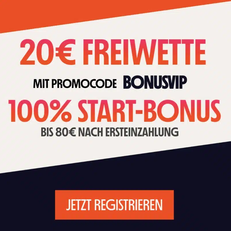 Betano 20€ Freiwetten