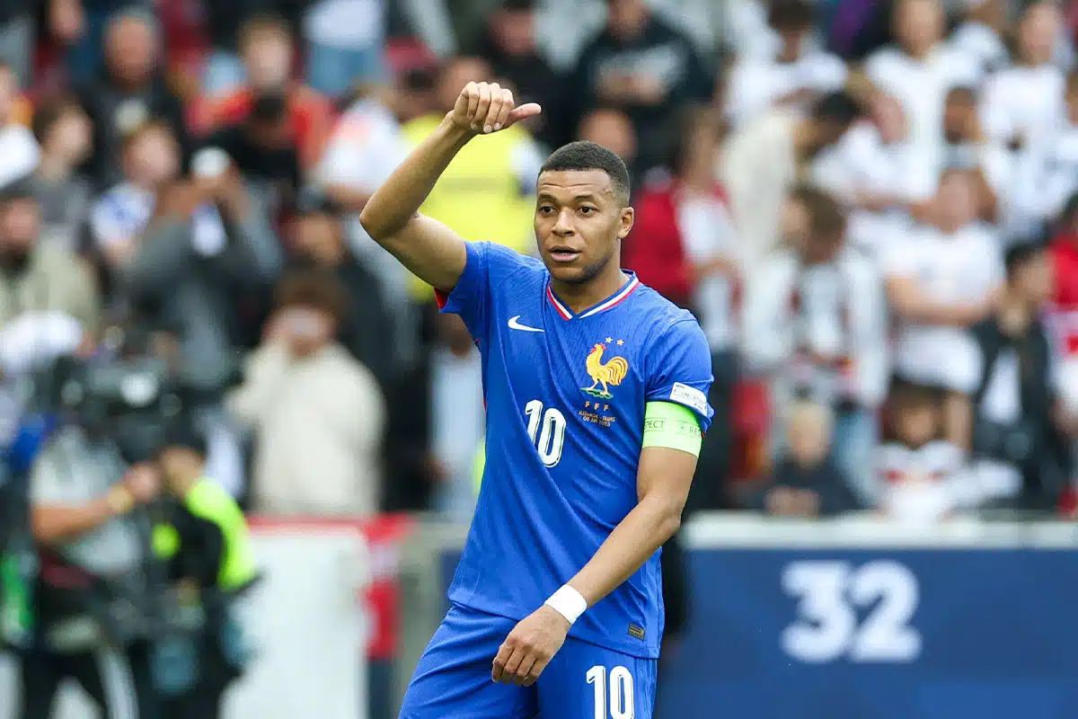Kylian Mbappe / Frankreich Aserbaidschan Prognose (© dpa/Alamy Live News) Frankreich Aserbaidschan Tipp