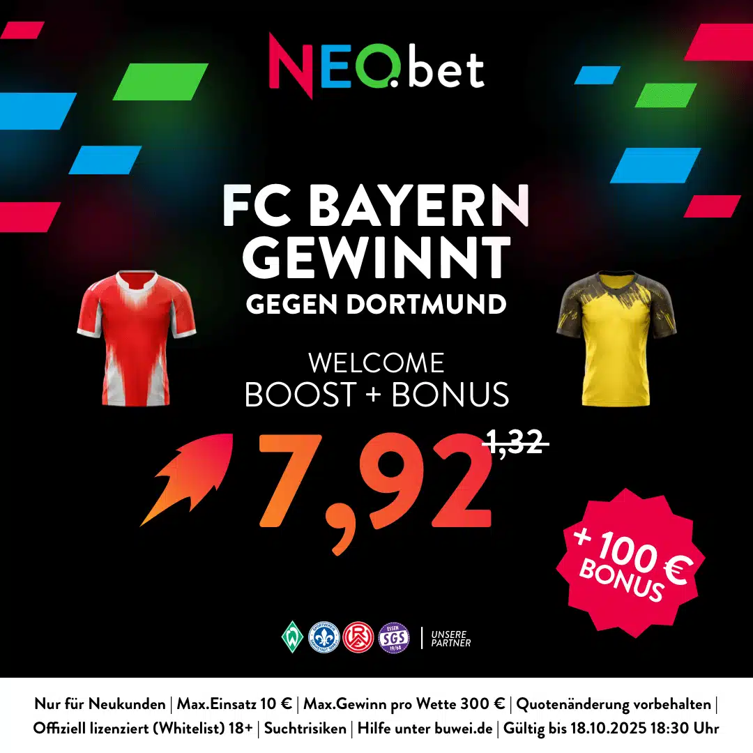 Bayern BVB TV Wetten