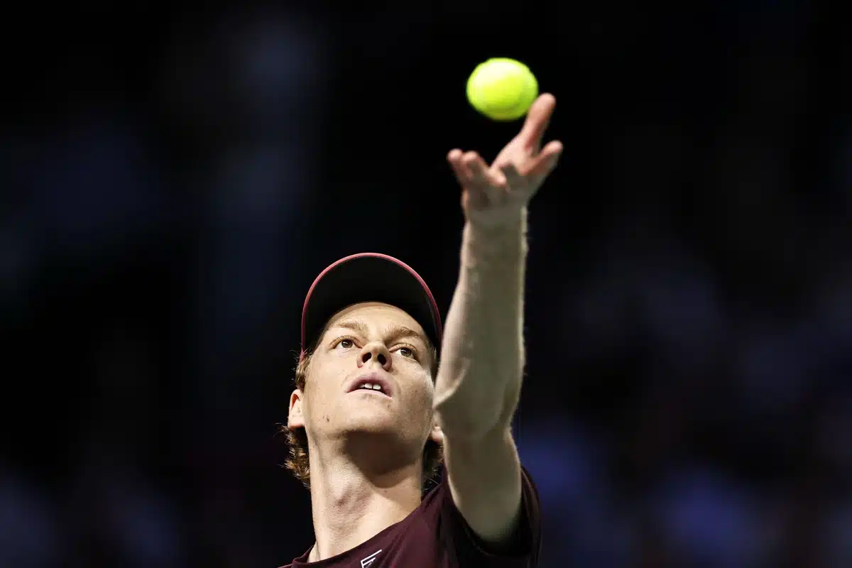 ATP Finals Tipps heute 10.11. Bild Jannik Sinner (© Xinhua / Alamy Live News)