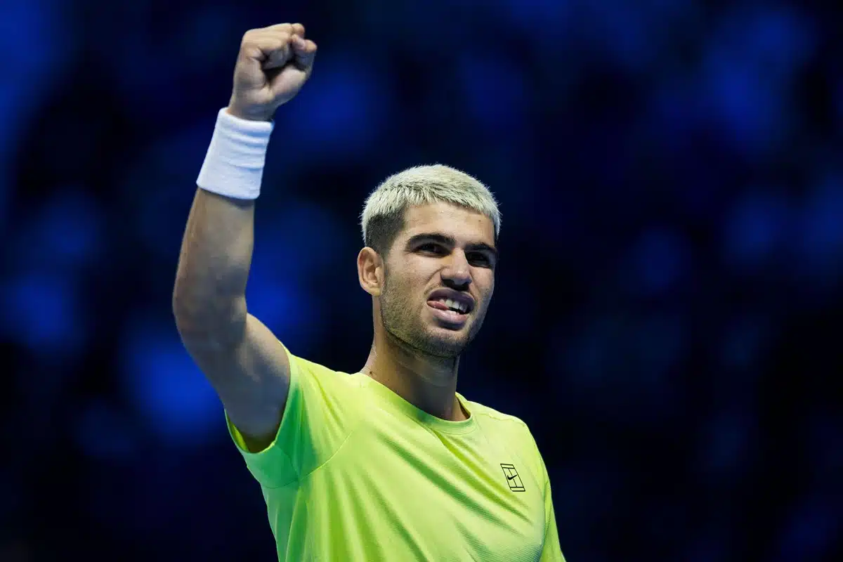 ATP Finals Tipps heute 13.11. Bild Carlos Alcaraz (© Nicolo Campo / Alamy Stock Photo)