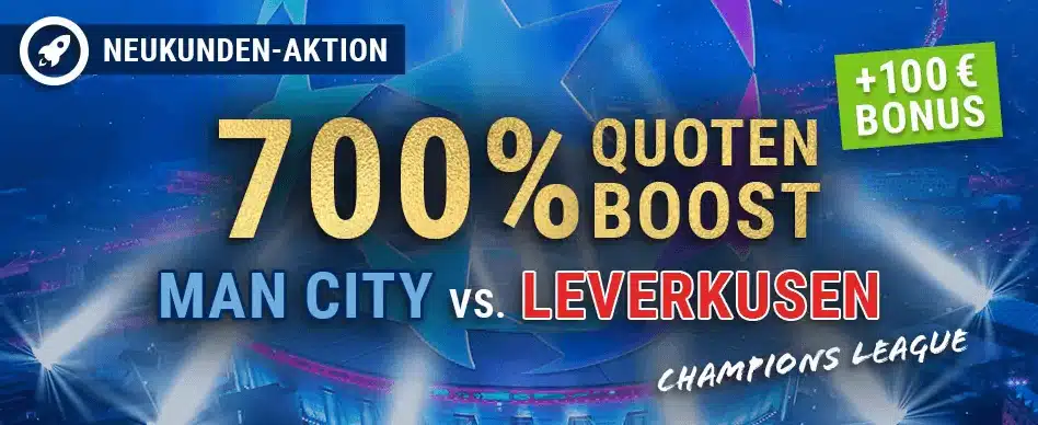 Champions League Quotenboost bei Bet-at-Home