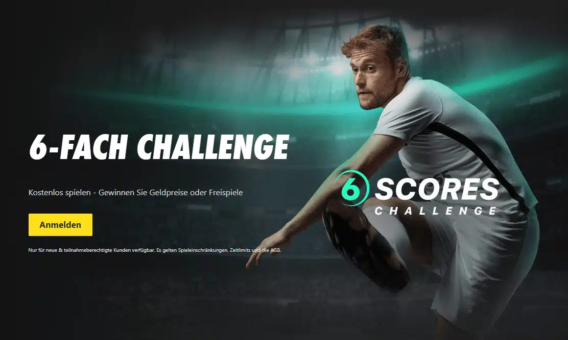 Bet365 6 fach Challenge