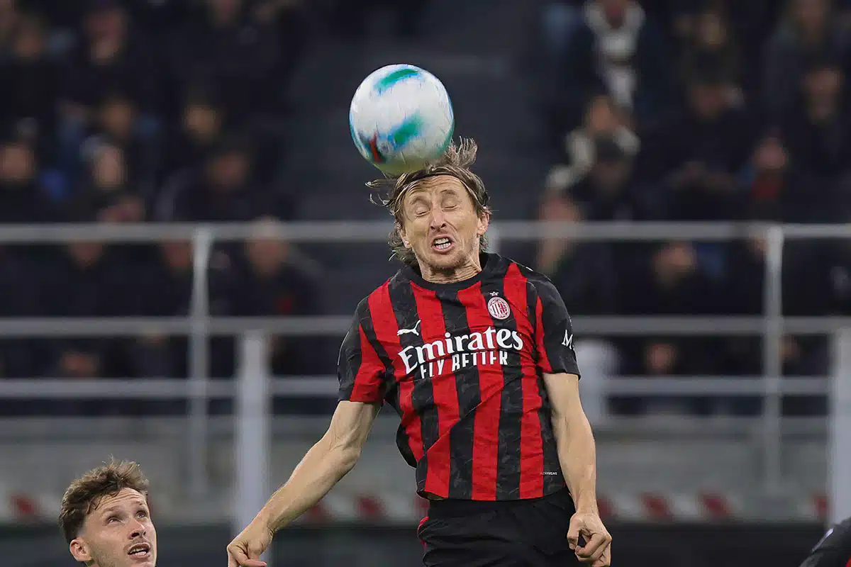 Luka Modric / AC Milan AS Rom Prognose (© Pacific Press Media Production Corp./Alamy Live News) AC Milan AS Rom Tipp
