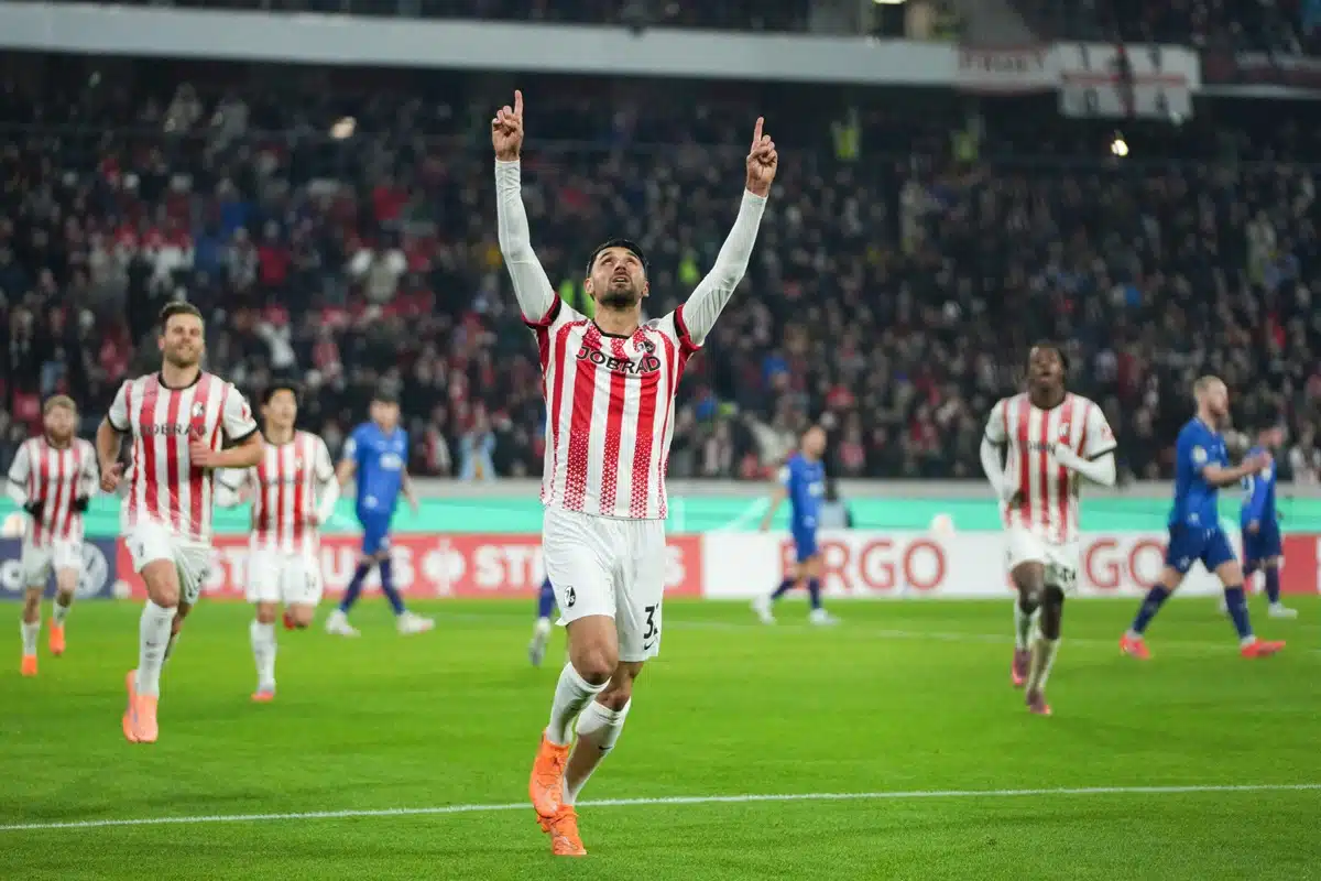 Vincenzo Grifo / Freiburg Salzburg Prognose (© dpa picture alliance archive / Alamy Stock Photo) Freiburg Salzburg Tipp