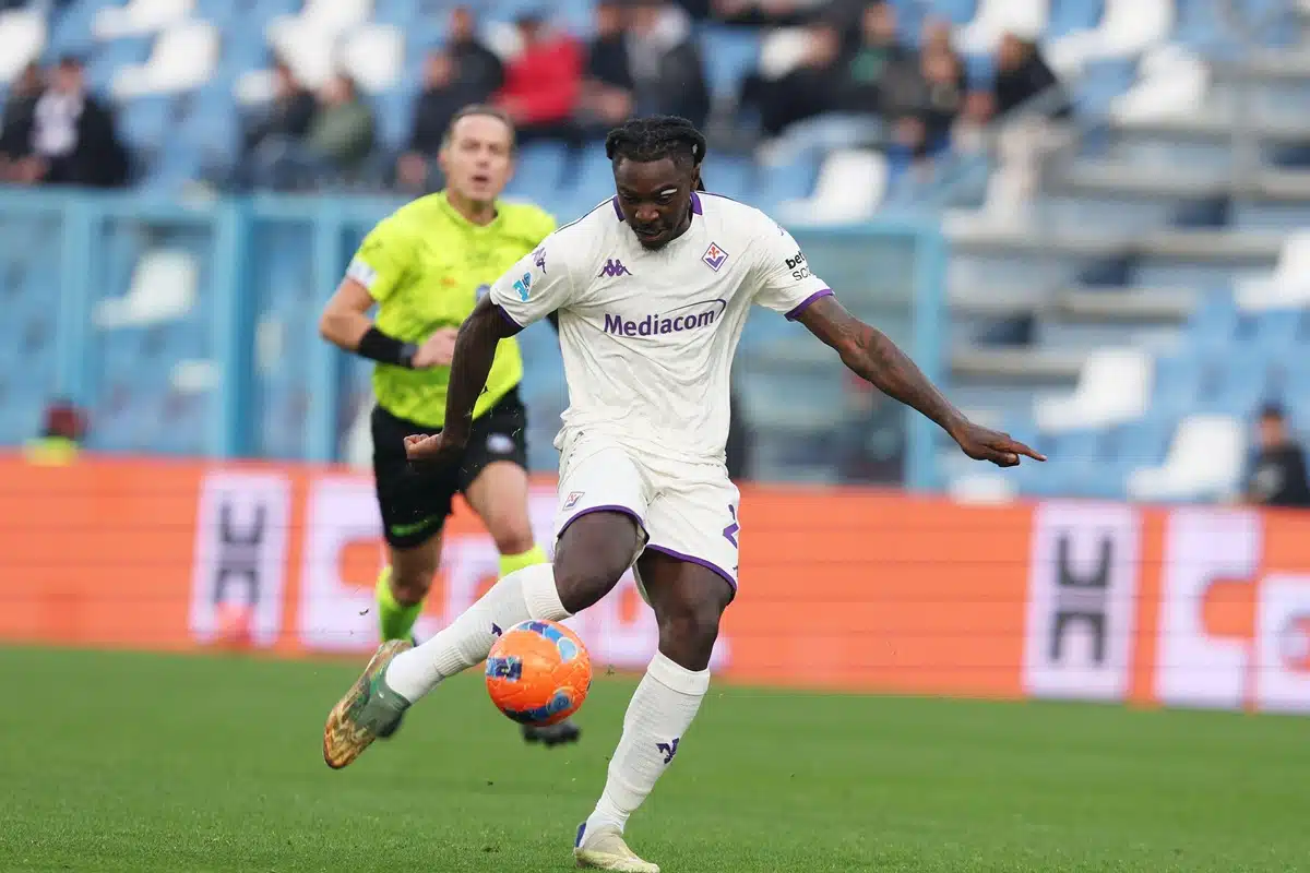 Moise Kean / Fiorentina Dynamo Kiew Prognose (© LaPresse / Alamy Live News) Fiorentina Dynamo Kiew Tipp