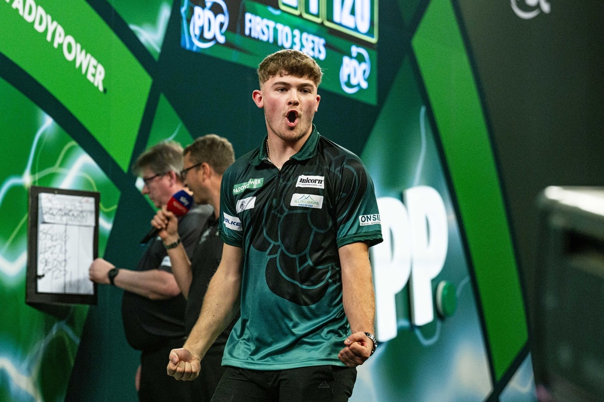 Charlie Manby / Darts WM Tipps heute 29.12. (© Action Plus Sports / Alamy Live News) Darts WM Wetten heute 29.12.