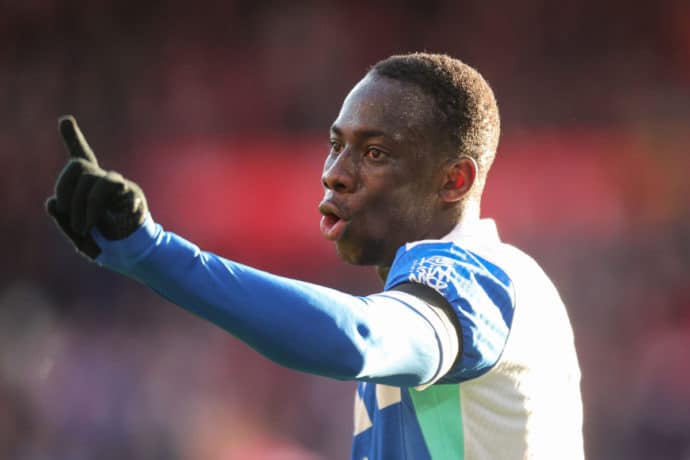 Yankuba Minteh / Brighton Aston Villa Prognose (© Richard Bierton/News Images) Brighton Aston Villa Tipp