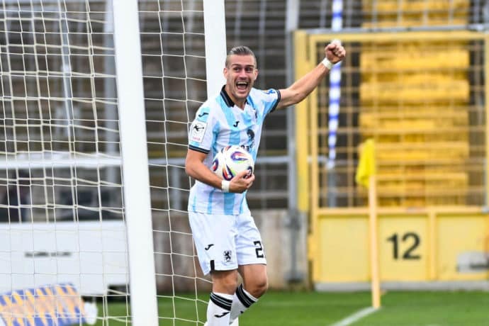 3. Liga Tipps heute Spieltag 18 / Bild zeigt Sigurd Haugen (© osnapix/Michael Titgemeyer) 3. Liga heute 17. Spieltag