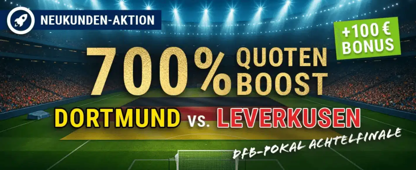 DFB-Pokal Quotenboost bei Bet-at-Home