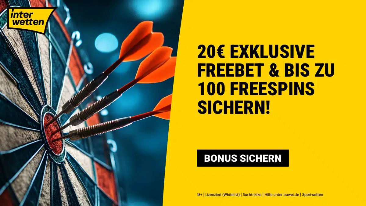 interwetten darts freebet