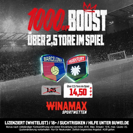 Winamax Bundesliga Boost