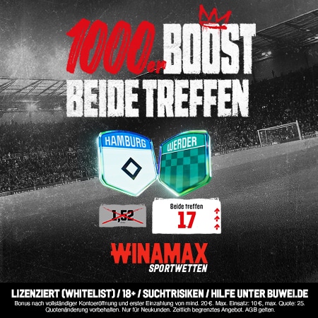 Winamax Boost Hamburg - Bremen