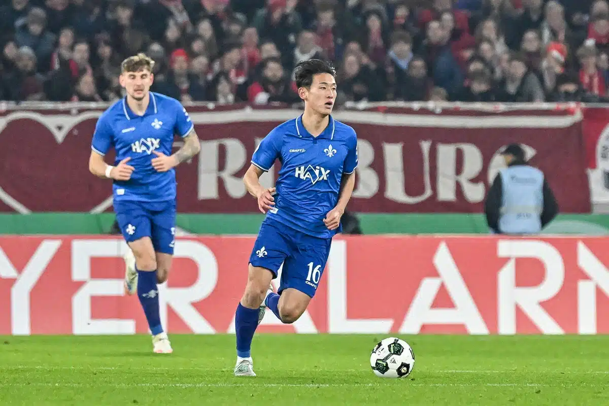 Hiroki Akiyama / Darmstadt Nürnberg Prognose (© dpa picture alliance / Alamy Stock Photo) Darmstadt Nürnberg Tipp