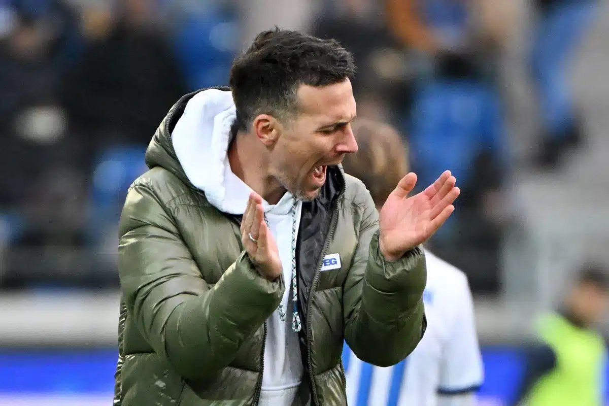 Christian Eichner / Preußen Münster Karlsruhe Prognose (© dpa picture alliance / Alamy Live News) Preußen Münster Karlsruhe Tipp