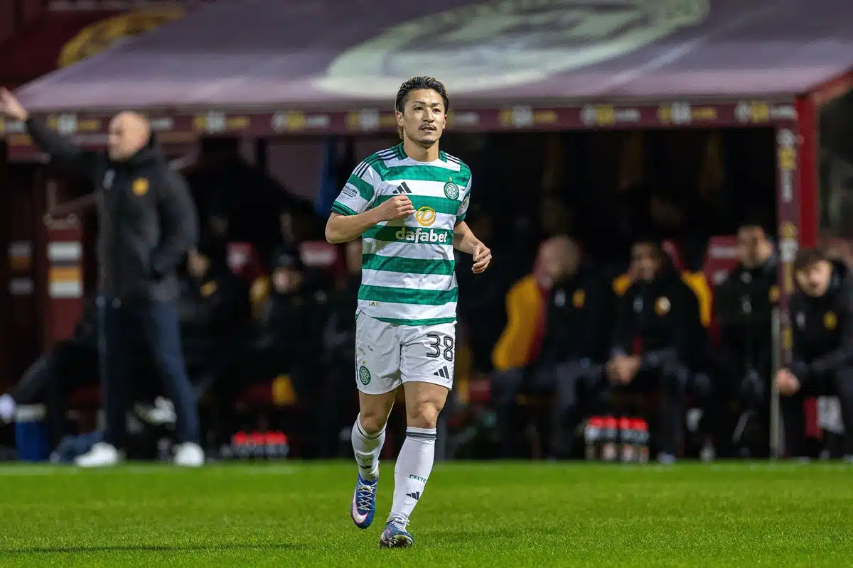 Daizen Maeda / Celtic Glasgow Glasgow Rangers Prognose (© Action Plus Sports Images / Alamy Stock Photo) Celtic Glasgow Glasgow Rangers Tipp