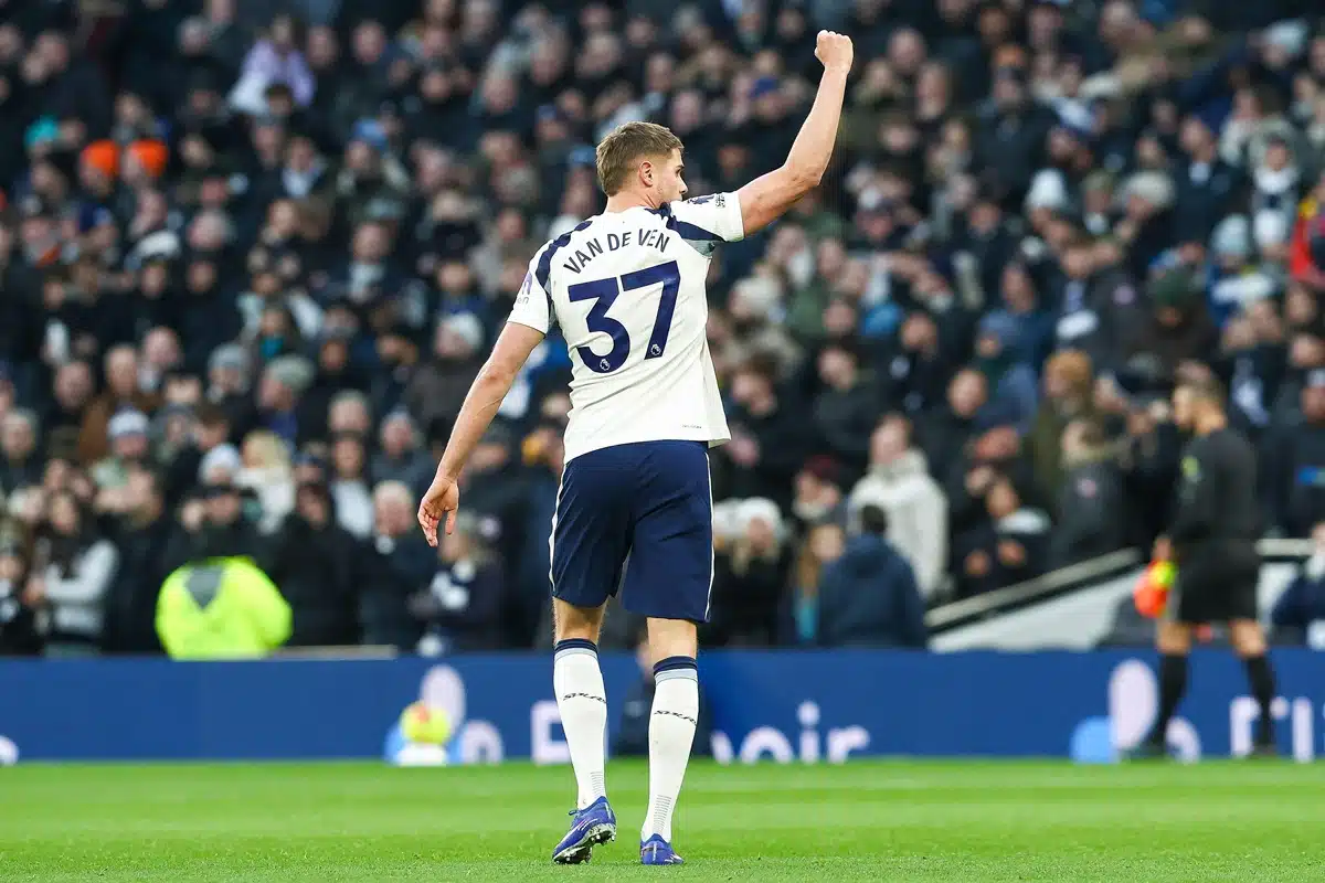 Micky van de Ven / Tottenham Aston Villa Prognose (© Every Second Media / Alamy Live News) Tottenham Aston Villa Tipp