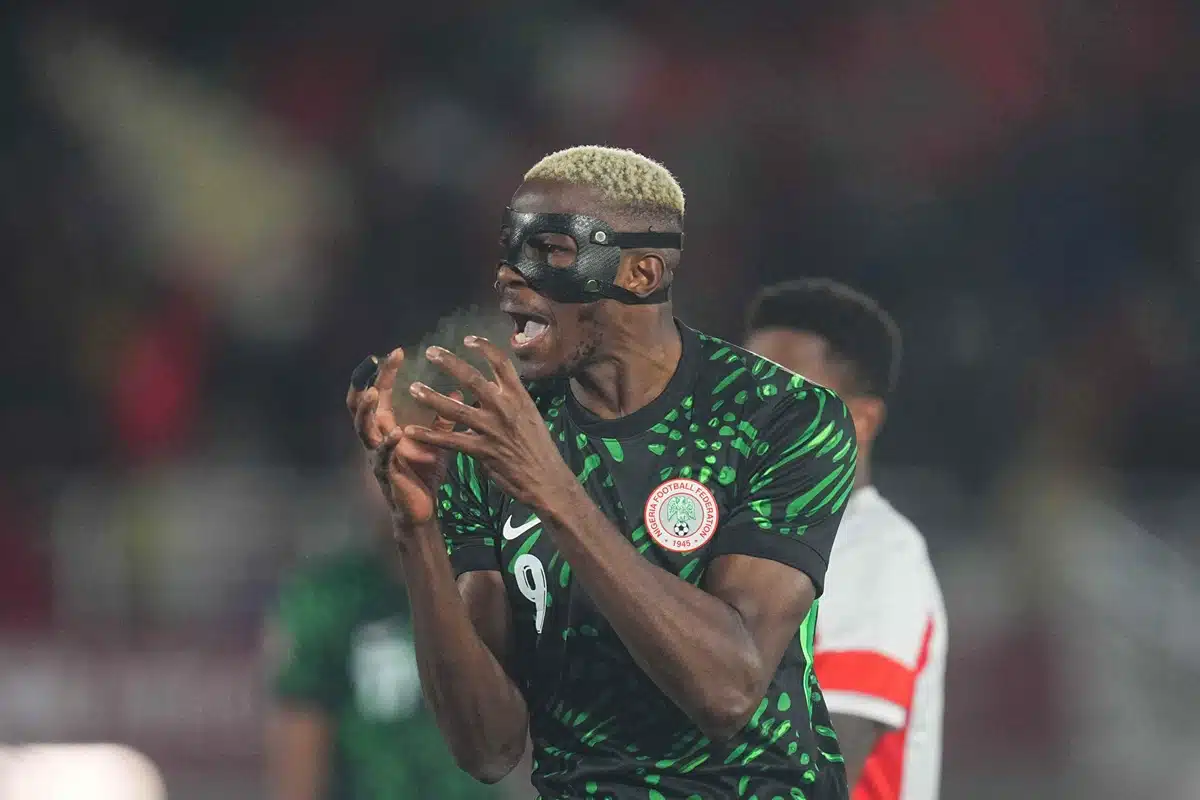 Victor Osimhen / Algerien Nigeria Prognose (© Associated Press / Alamy Stock Photo) Algerien Nigeria Tipp