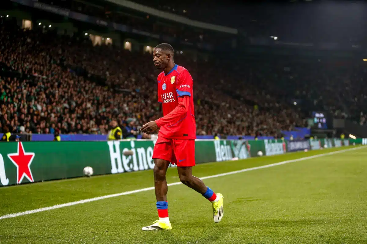 Ousmane Dembele / Auxerre PSG Prognose (© SPP Sport Press Photo. / Alamy Live News) Auxerre PSG Tipp