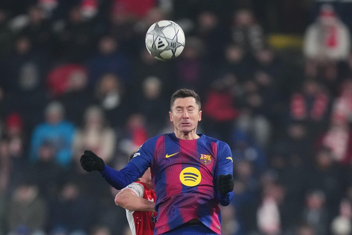 Robert Lewandowski / Barcelona Oviedo Prognose (© Associated Press / Alamy Stock Photo) Barcelona Oviedo Tipp