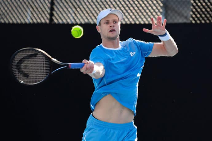 Yannick Hanfmann / Australian Open heute 21.01. (© Frank Molter/dpa/Alamy Live News) Australian Open Tipps heute 14.11. Bild zeigt Alexander Zverev (© LaPresse / Alamy Live News)