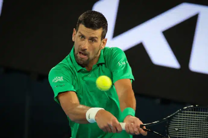Novak Djokovic / Australian Open heute 24.01. (© Action Plus Sports/Alamy Live News) Australian Open Tipps heute 14.11. Bild zeigt Alexander Zverev (© LaPresse / Alamy Live News)
