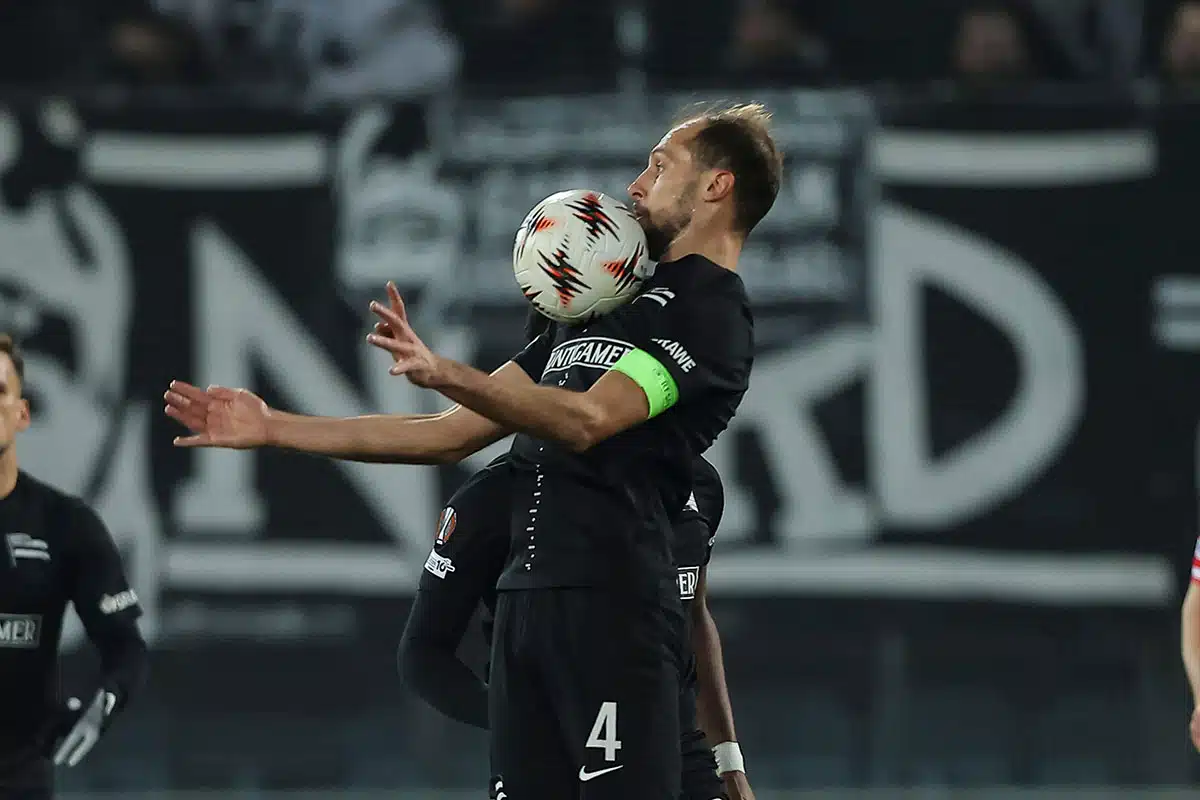 Jon Gorenc Stankovic / Sturm Brann Bergen Prognose (© Pedja Milosavljevic/Alamy Live News) Sturm Graz Brann Bergen Tipp