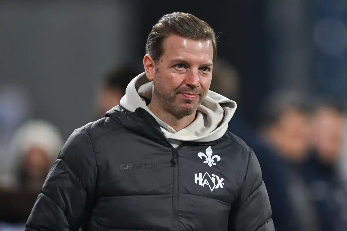 Florian Kohfeldt / Braunschweig Darmstadt Prognose (© dpa picture alliance / Alamy Stock Photo) Braunschweig - Darmstadt Tipp