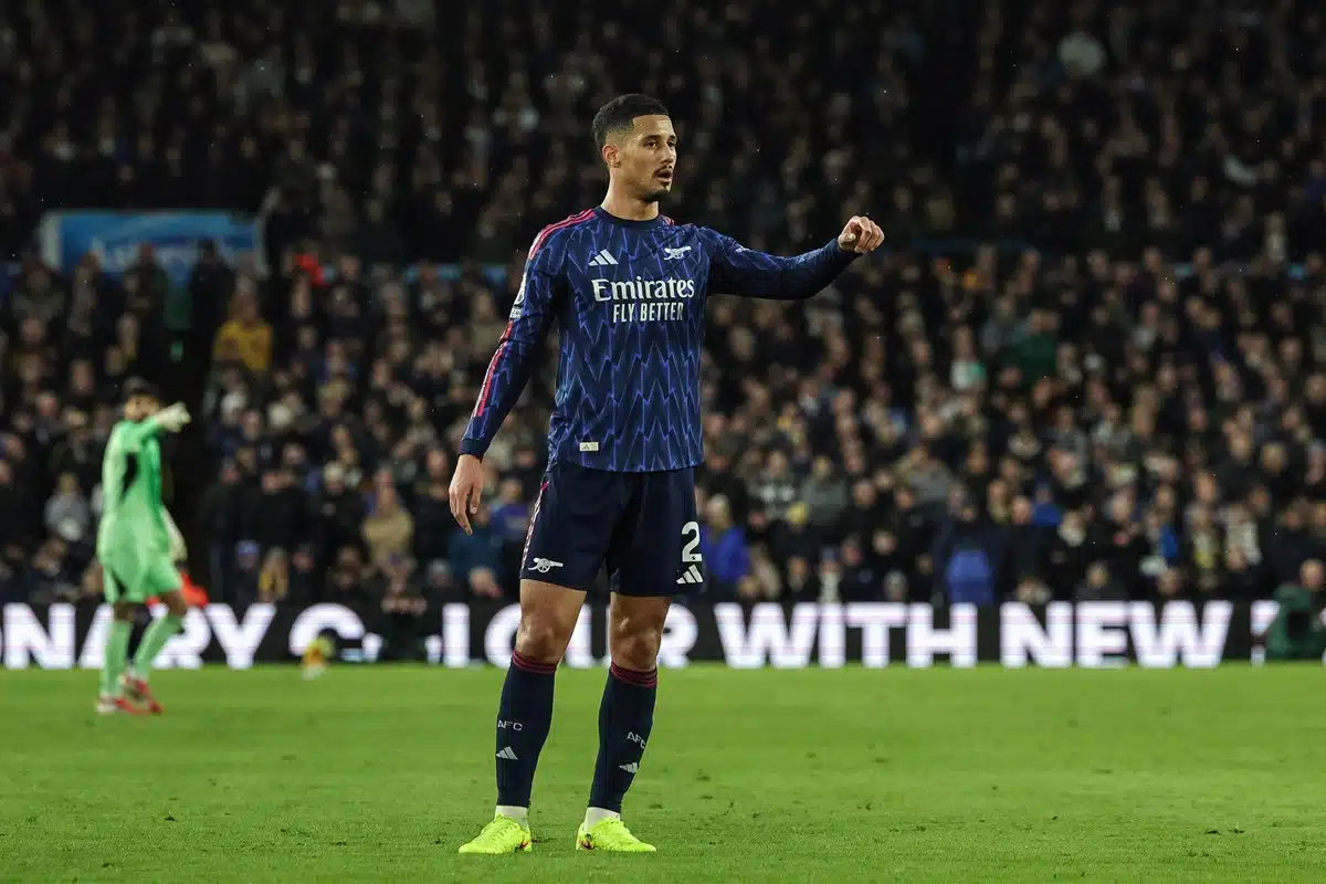 William Saliba / Arsenal Sunderland Prognose (© News Images LTD / Alamy Live News) Arsenal Sunderland Tipp