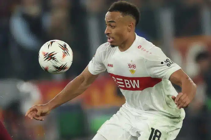 Bundesliga Prognosen zum 22. Spieltag der Saison 2025/26: Das sagen unsere Experten! Bild zeigt Jamie Leweling (© agnfoto) Experten Bundesliga Prognosen 22. Spieltag