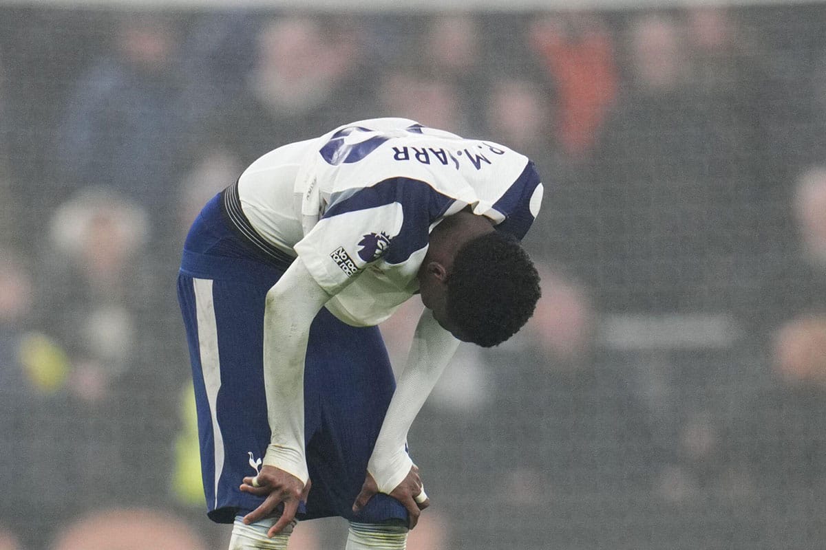 Pape Matar Sarr / Tottenham Arsenal Prognose (© News Images LTD/Alamy Live News) Tottenham Arsenal Tipp