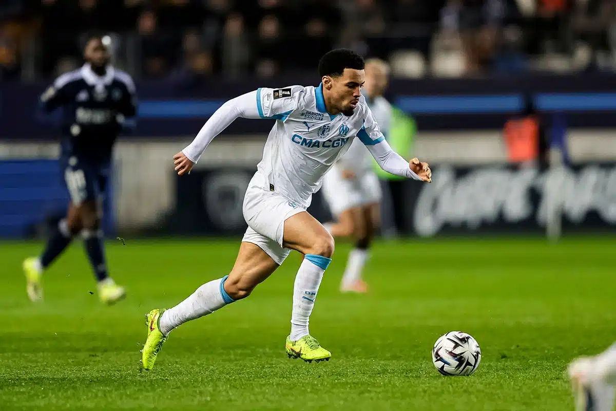 Ethan Nwaneri / Marseille Auxerre Prognose (© Just Pictures GmbH / Alamy Stock Photo) Marseille Auxerre Tipp