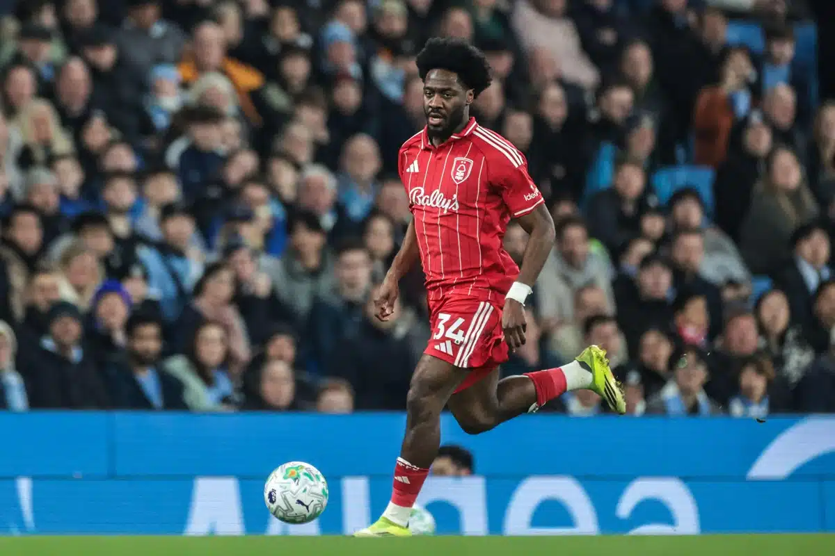 Ola Aina / Nottingham Midtjylland Prognose (© News Images LTD / Alamy Live News) Nottingham Midtjylland Tipp