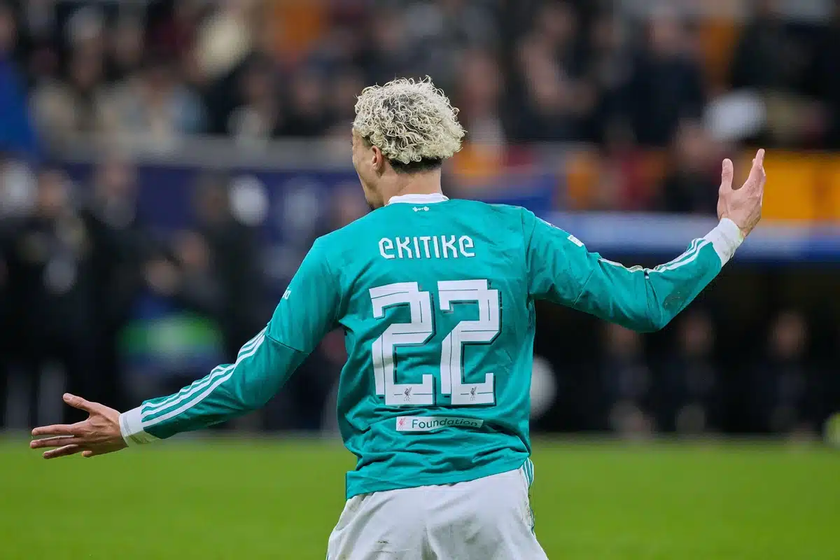 Hugo Ekitike / Liverpool Tottenham Prognose (© Sportimage Ltd / Alamy Stock Photo) Liverpool Tottenham Tipp