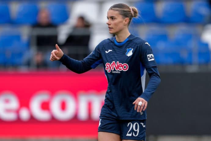 Selina Cerci / Freiburg Hoffenheim Frauen Prognose (© dpa picture alliance) Freiburg Hoffenheim Frauen Tipp