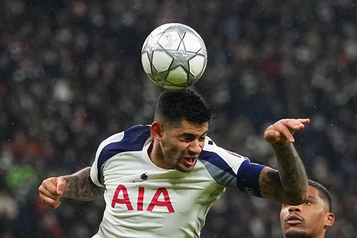 Cristian Romero / Tottenham Atletico Madrid Prognose (© Cal Sport Media / Alamy Stock Photo) Tottenham Atletico Madrid Tipp