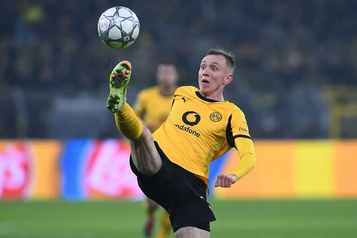 Maximilian Beier / Dortmund HSV Prognose (© dpa picture alliance / Alamy Live News) Dortmund HSV Tipp