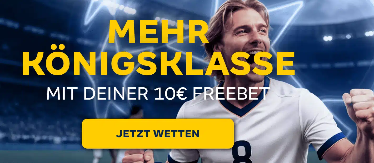 Hier klicken und bei Merkur Bets 10€ Freebet holen! Merkur Bets Gratiswette