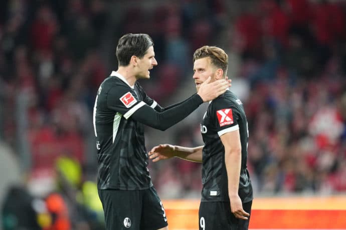 Lucas Höler, Igor Matanovic / Freiburg Heidenheim Prognose (© Ulrik Pedersen/ZUMA Press Wire) Freiburg Heidenheim Tipp