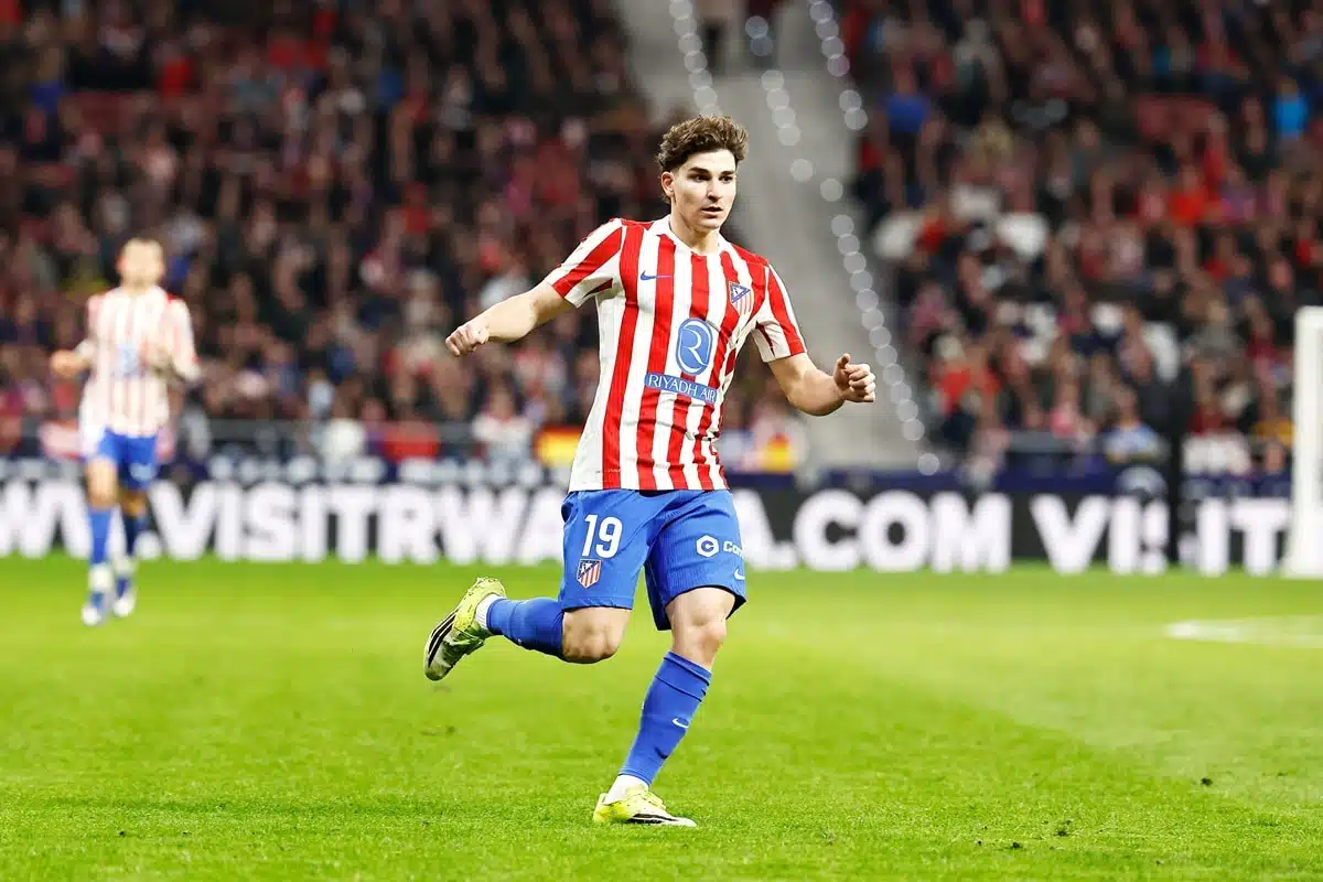 Julian Alvarez / Sevilla Atletico Madrid Prognose (© Aflo Co. Ltd. / Alamy Live News) Sevilla Atletico Madrid Tipp