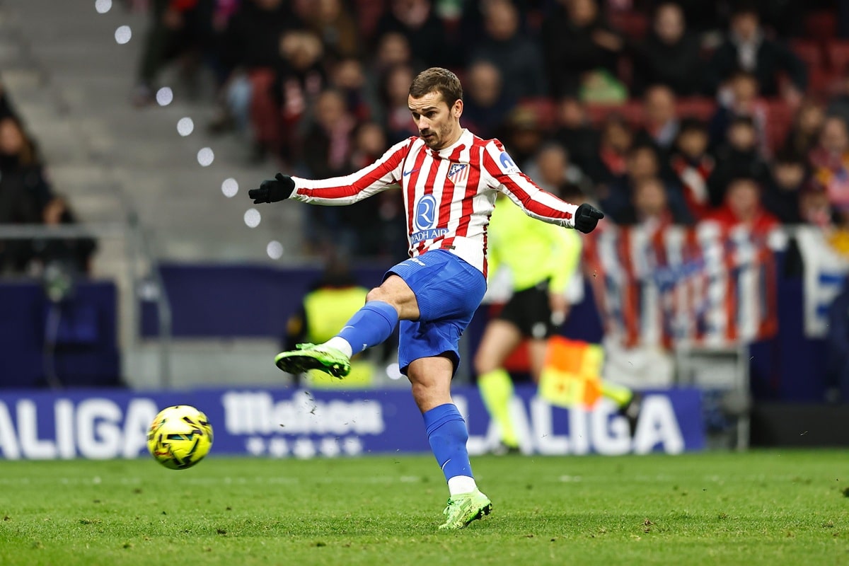 Antoine Griezmann / Atletico Madrid Real Sociedad Prognose (© Aflo Co. Ltd. / Alamy Live News) Atletico Madrid Real Sociedad Tipp