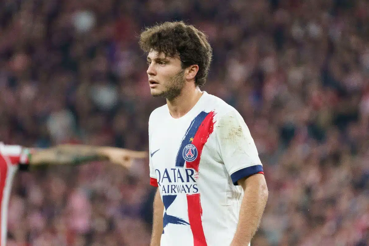 Joao Neves / Lyon PSG Prognose (© Mickael DUCINT / Alamy Live News) Lyon PSG Tipp