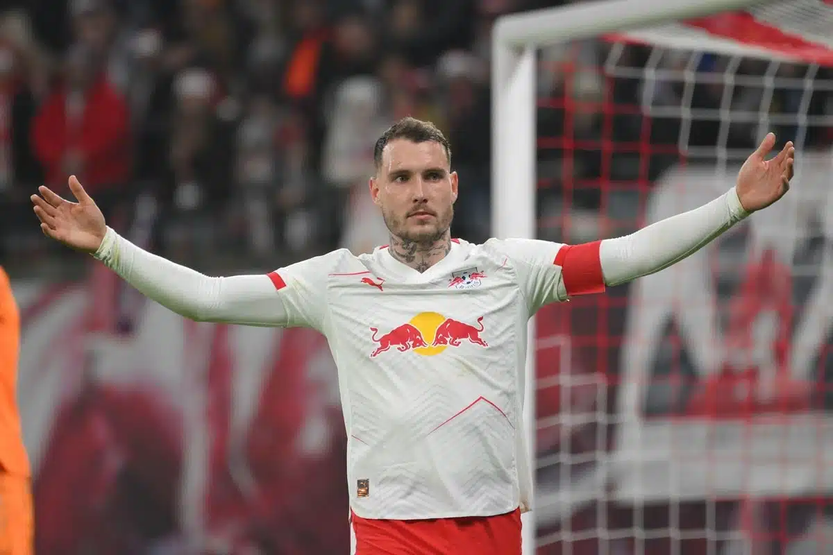 David Raum / Leipzig Union Berlin Prognose (© dpa picture alliance / Alamy Live News) Leipzig Union Berlin Tipp