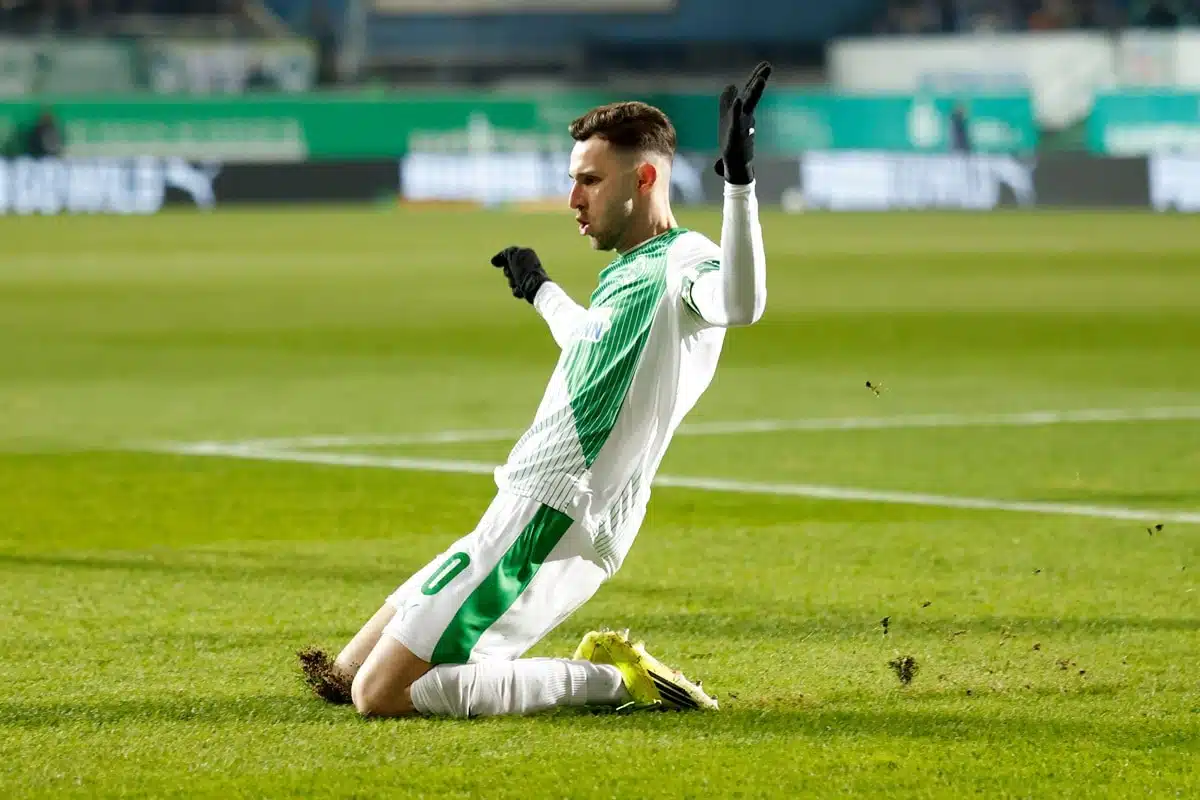 Branimir Hrgota / Bochum Fürth Prognose (© dpa picture alliance / Alamy Stock Photo) Bochum Fürth Tipp