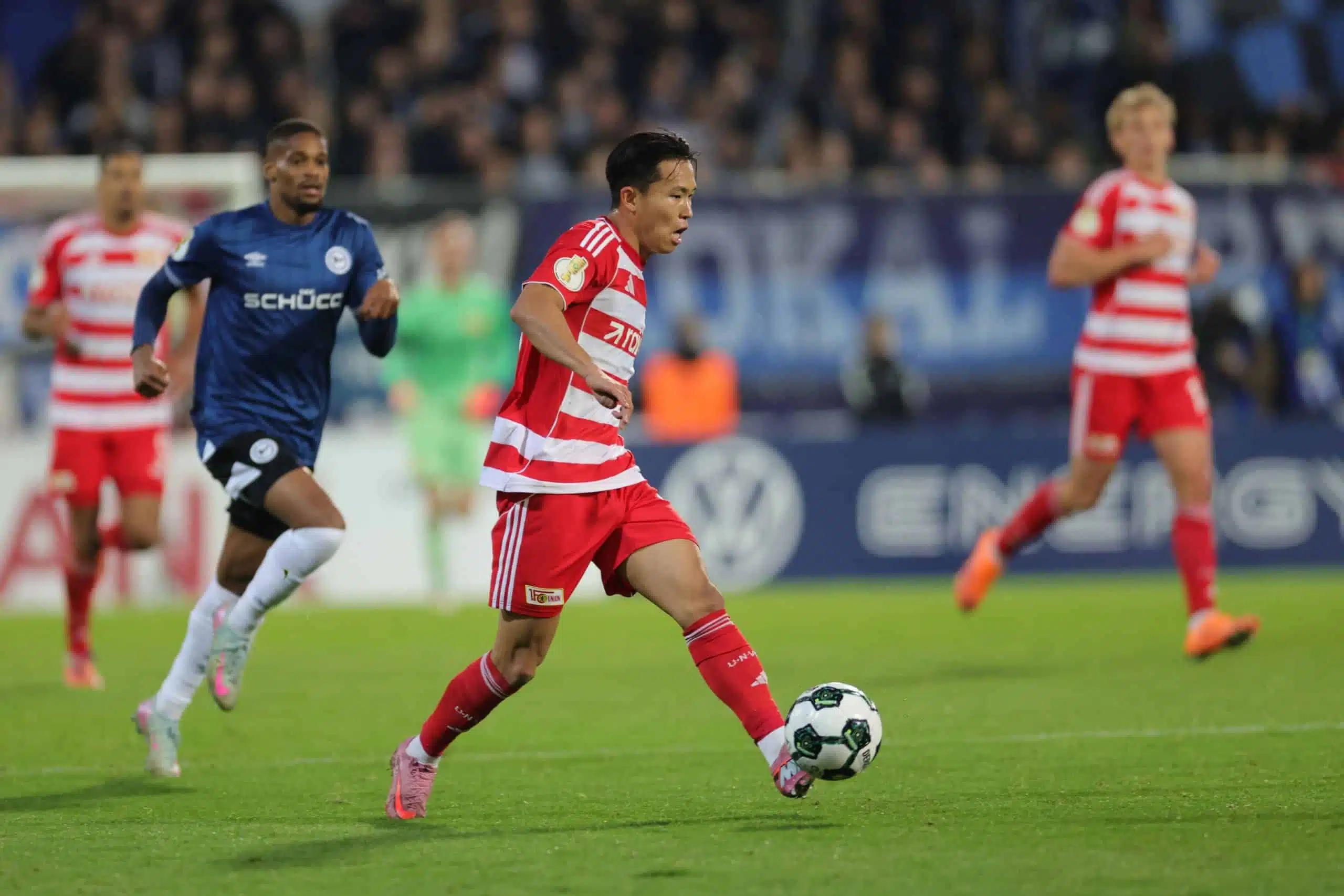 Bild zeigt Woo-yeong Jeong / Union Berlin Köln Prognose (© BEAUTIFUL SPORTS Pressefotoagentur / Alamy Stock Photo) Union Berlin Köln Tipp