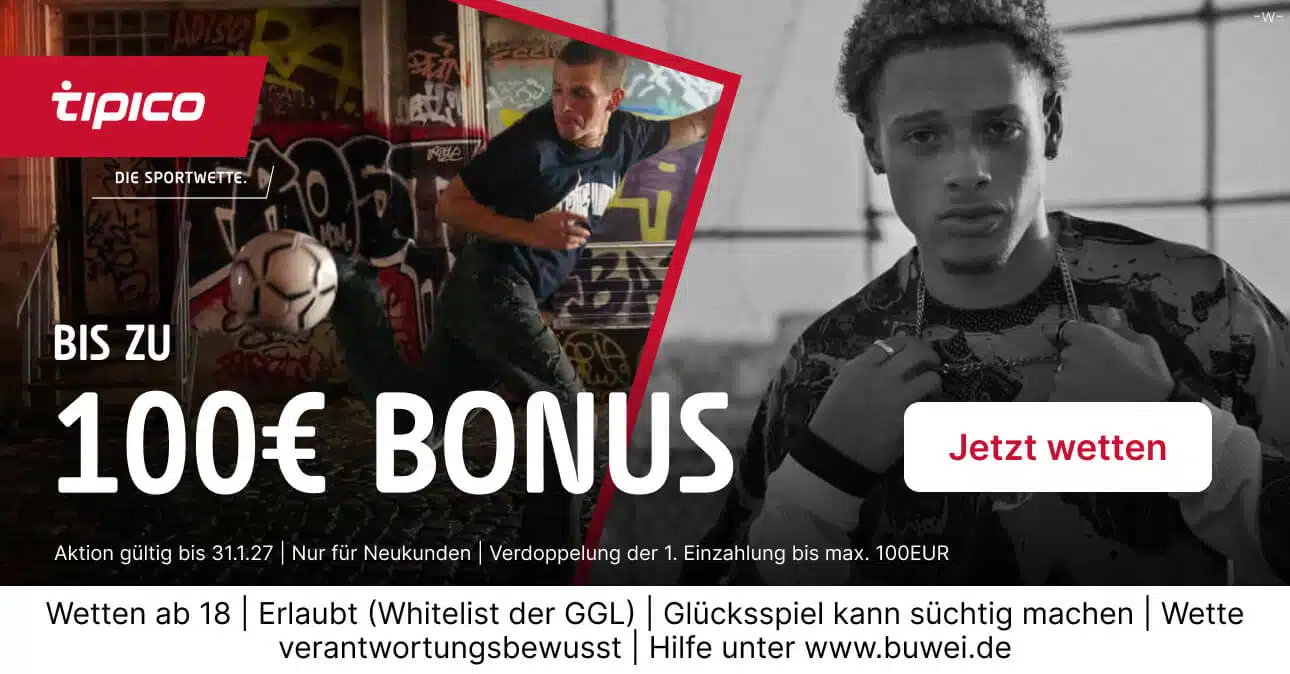 Tipico Bonus für Neukunden
